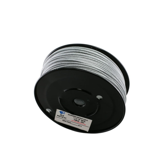 7x19 Aircraft Cable - HDG - 5/16 - 500'/Reel