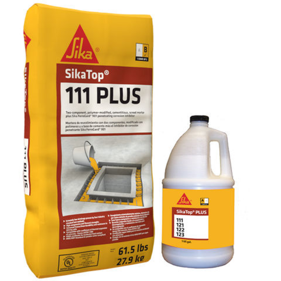 SikaTop 111 Plus - 2-component, anti-corrosion, repair mortar