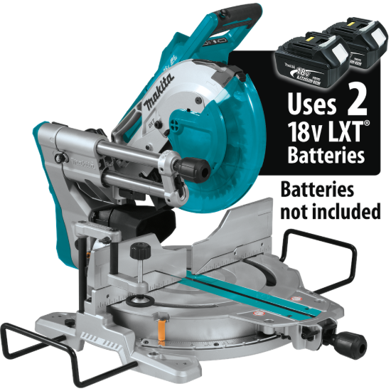 Makita 36V (18V X2) LXT Brushless 10" Dual-Bevel Sliding Compound Miter Saw - Tool Only