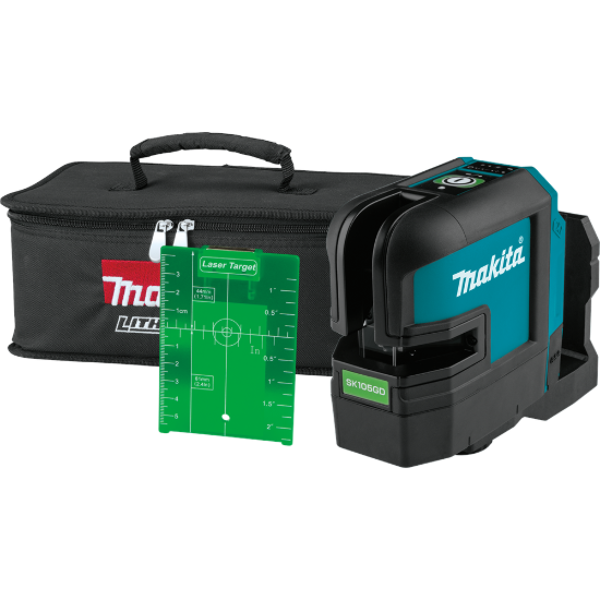 Makita 12V max CXT Self-Leveling Cross-Line Green Laser - Tool Only