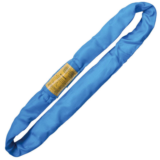 Liftex Endless Roundsling - Blue, 8' (Vertical: 21,200 lbs / Choker: 17,000 lbs / Basket: 42,400 lbs