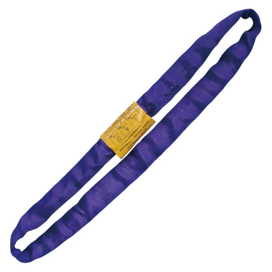 Liftex Endless Roundsling - Purple, 8' (Vertical: 2,600 lbs / Choker: 2,100 lbs / Basket: 5,200 lbs)