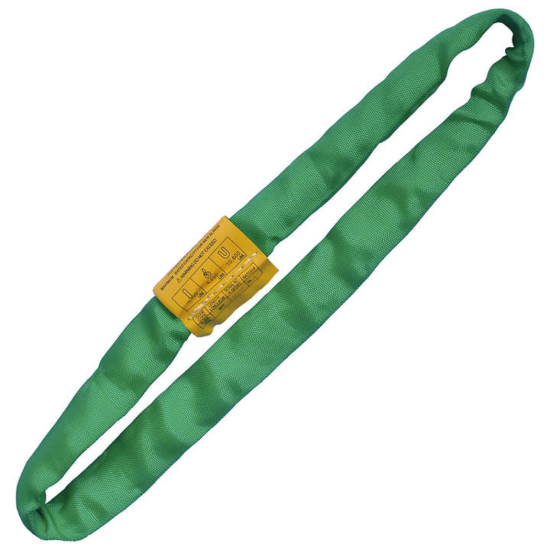 Liftex Endless Roundsling - Green, 20' (Vertical: 5,300 lbs / Choker: 4,200 lbs / Basket: 10,600 lbs