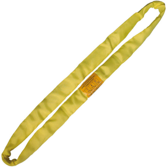 Liftex Endless Roundsling - Yellow, 10' (Vertical: 8,400 lbs / Choker: 6,700 lbs / Basket: 16,800 lb