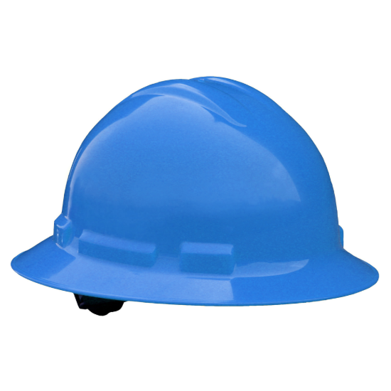 Radians Quartz Full Brim Point Ratchet Hard Hat - Blue