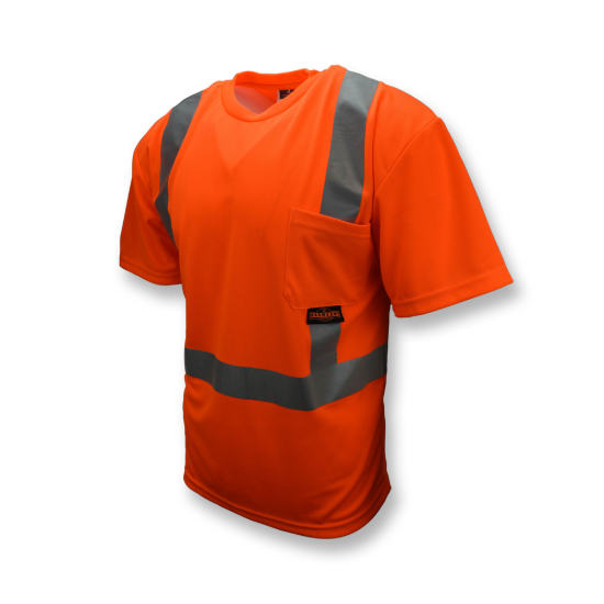 Radians Class 2 High Visibility Safety T-Shirt with Max-Dri - Orange - Size 2X