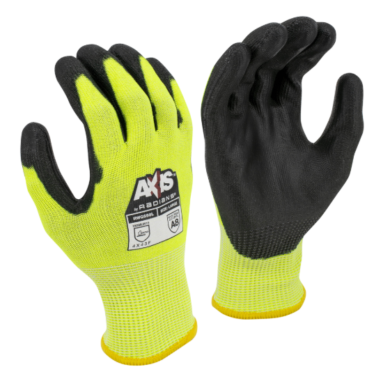 Radians AXIS Cut Level A8 Glove - Size M - Priced per pair