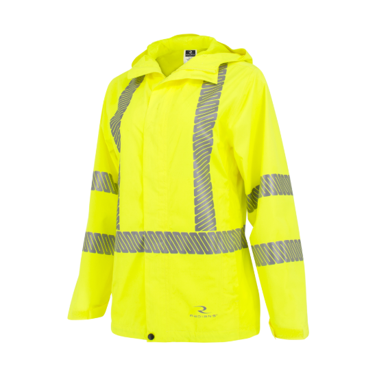 Radians Ladies Lightweight Rain Jacket - Green - L