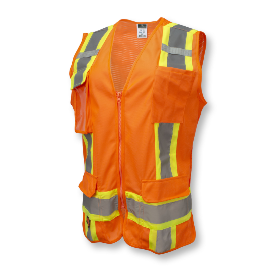 Radians Two Tone Surveyor Type R Class 2 Women's Safety Vest - Orange - Size XL