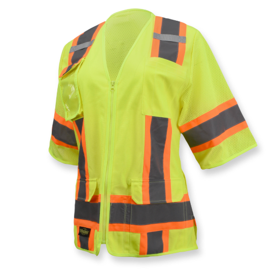 Radians Two Tone Surveyor Type R Class 3 Women's Safety Vest - Green - Size L