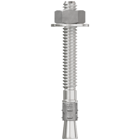 Simpson Strong-Bolt 2 - 1/4" x 2-1/4" Type 304 Stainless-Steel Wedge Anchor - 100/box