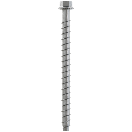 Simpson Titen HD 3/8" x 6" Mechanically Galvanized Heavy-Duty Screw Anchor - 50/box