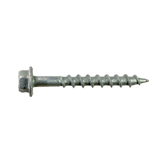 Simpson Strong-Drive SD Connector Screw - #9 x 1-1/2" 1/4-Hex Drive, Mech. Galv. - 500/box