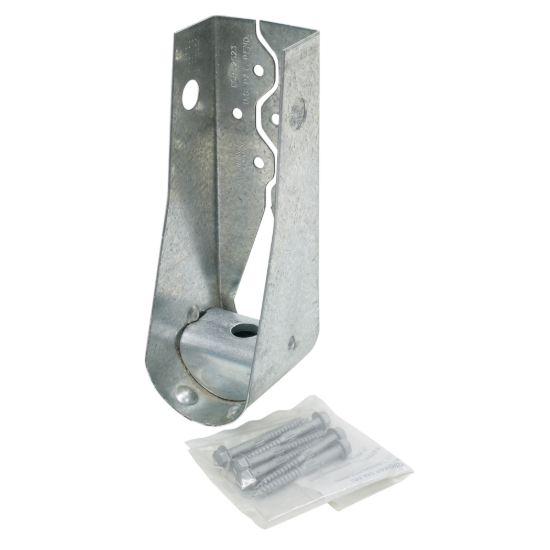 Simpson HDU 8-11/16" Galvanized Predeflected Holdown with Strong-Drive SDS Screws