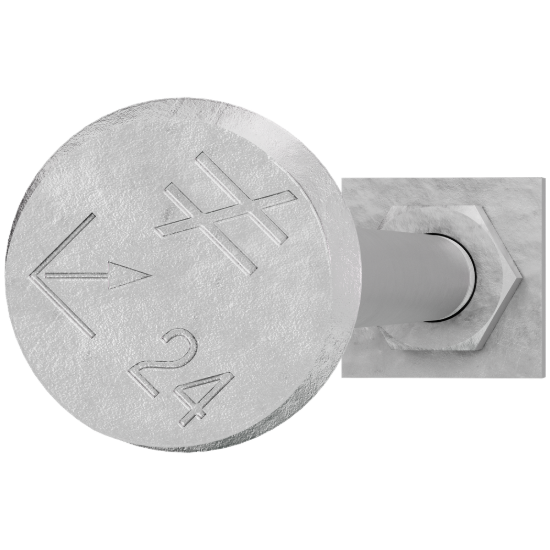 Simpson SB 5/8" Diameter x 24" Hot-Dip Galvanized Anchor Bolt