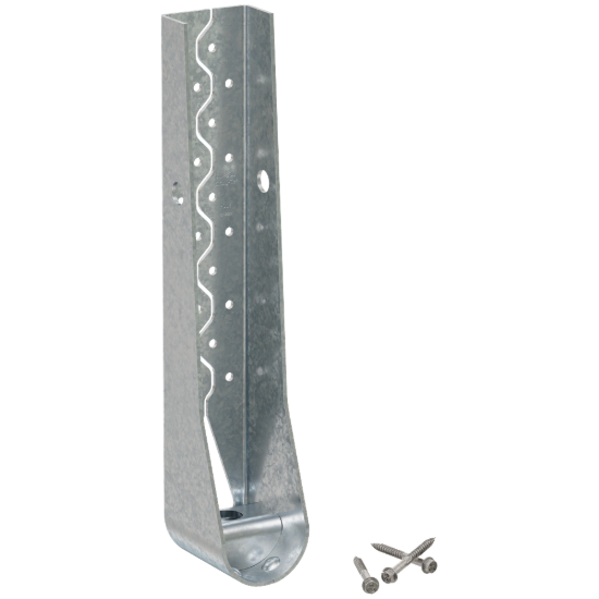 Simpson HDU 16-5/8" Galvanized Predeflected Holdown with Strong-Drive SDS Screws