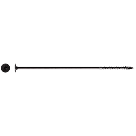 Simpson Strong-Drive SDWS Timber Screw (Exterior Grade) - 0.220" x 10" T40, Black - 50/box