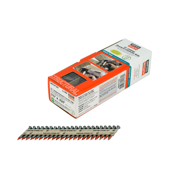 Simpson Strong-Drive 33 SCN Smooth-Shank Connector Nail - 1-1/2" x .131" HDG - 500/box