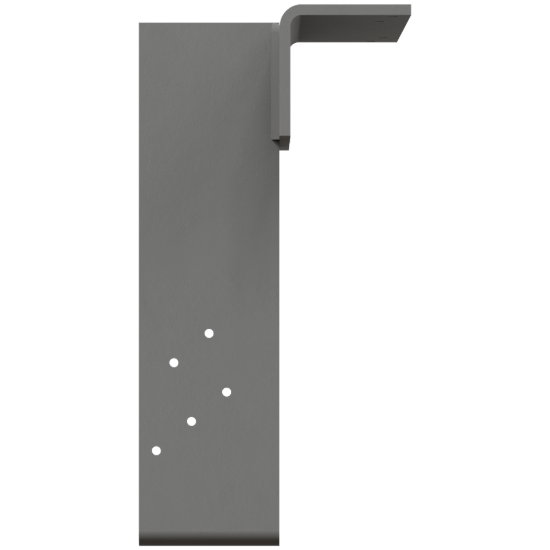 Simpson HWPH High-Wind Purlin Heavy Hanger for 6x12