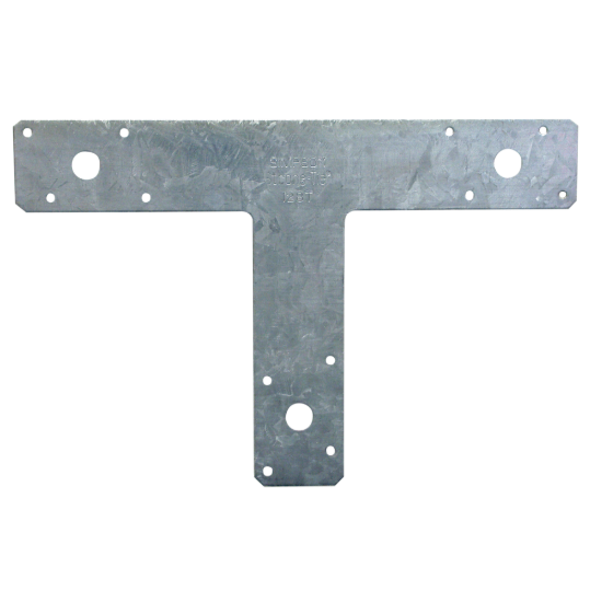 Simpson 12" x 8" 14-Gauge Galvanized T Strap