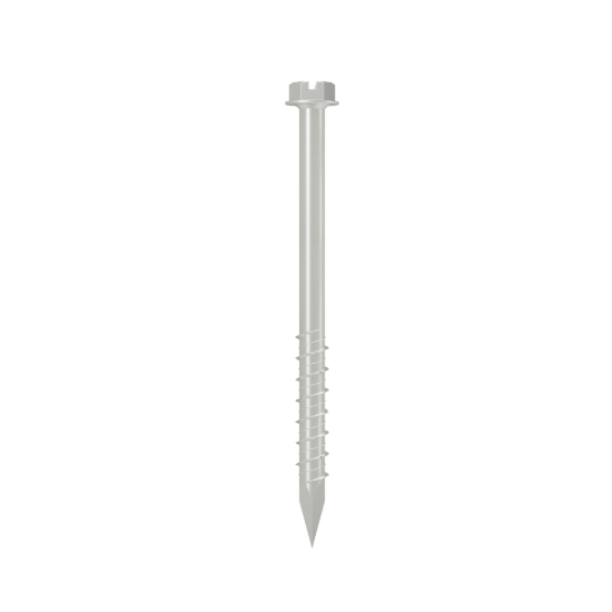 Simpson Titen 1/4" x 3-1/4" Hex-Head Stainless-Steel Concrete and Masonry Screw - 100/box