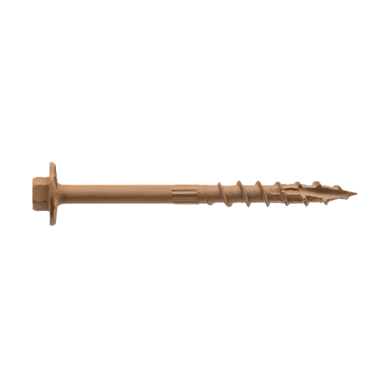 Simpson Strong-Drive SDWH Timber-Hex Screw - 0.195" x 3" 5/16 Hex, DB Coating - 50/box