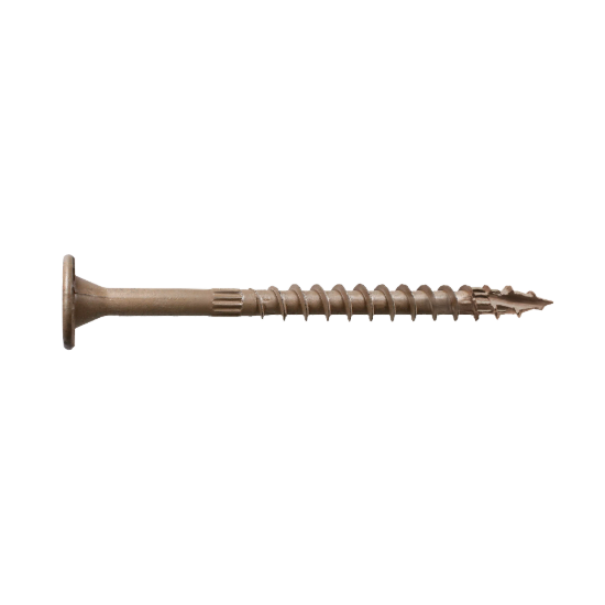 Simpson Strong-Drive SDWS Timber Screw (Exterior Grade) - 0.220" x 4" T40, Tan - 12/box