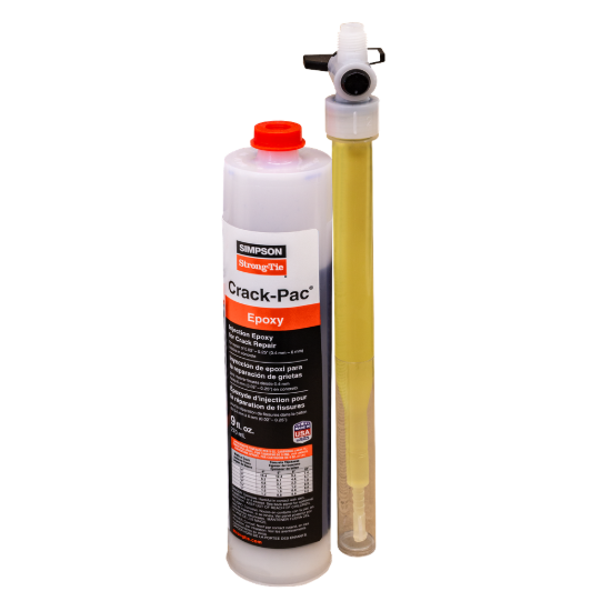 Simpson Crack-Pac 9-oz. Single-Cartridge Injection Epoxy