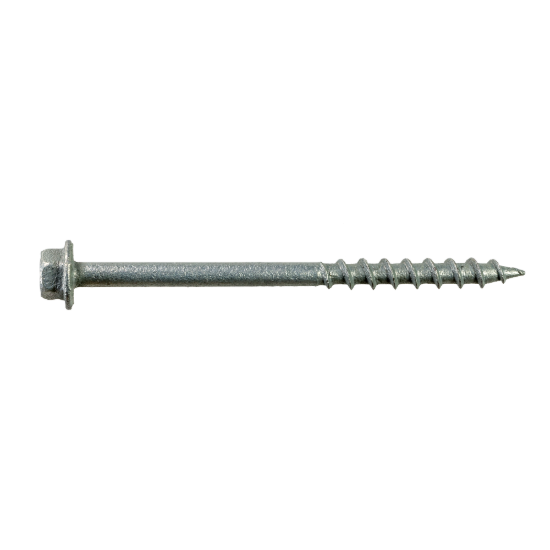 Simpson Strong-Drive SD Connector Screw - #9 x 2-1/2" 1/4-Hex Drive, Mech. Galv. - 100/box