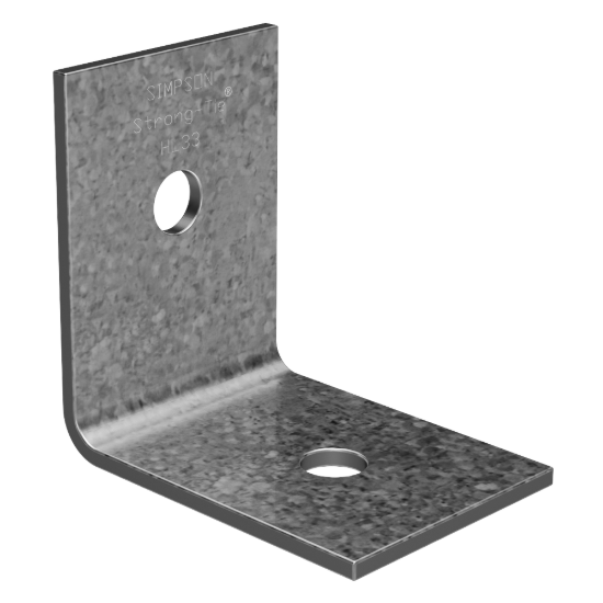 Simpson HL 3-1/4" x 2-1/2" Galvanized Heavy Angle