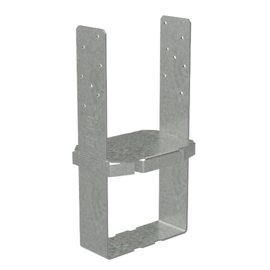 Simpson CBSQ Galvanized Standoff Column Base for 6x8 with SDS Screws