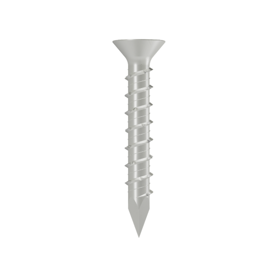 Simpson Titen 1/4" x 1-3/4" Phillips Flat-Head Stainless-Steel Concrete and Masonry Screw - 100/box