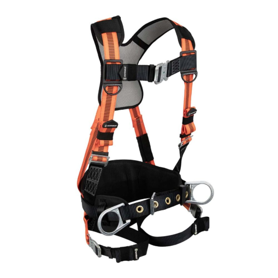 Safewaze V-Line Construction Harness Quick Connect- Medium