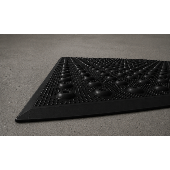 ADA Solutions Truncated Dome - Surface Mount - 3' x 5' - Black