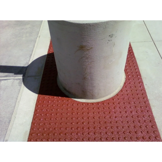 Safety Step - Inline Mat - Standard - 2' x 10' - Red
