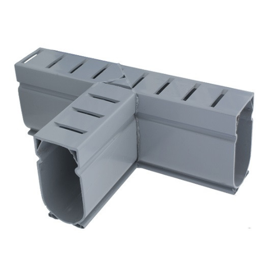 WR Meadows DECK-O-DRAIN - Tee Fitting - Gray