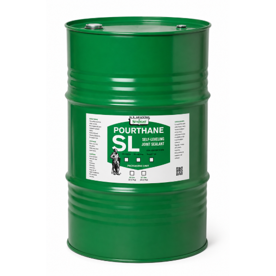 WR Meadows POURTHANE SL Self-Leveling Joint Sealant - Limestone - 55 Gallon