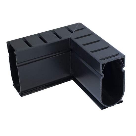 WR Meadows DECK-O-DRAIN - 90 Bend - Black