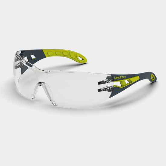 HexArmor MX200 Safety Glasses - Clear TruShield
