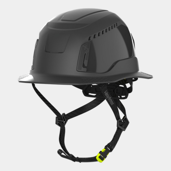 HexArmor Ceros XT400 Hard Hat - HiVis Yellow Vented Full Brim