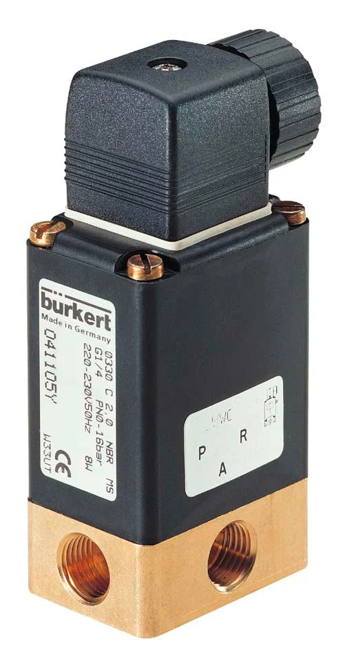 Solenoid Valve 3/2 NC G1/4'' Brass 24VUC ATEX 0330 306236
