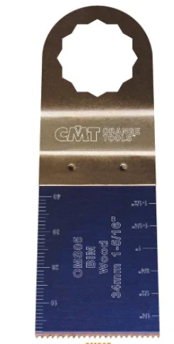 CMT OMS05-X50,34mm Precision Cut, 34mm Extra-Long Life Plunge and Flush-Cut for Wood,50 Piece Pack