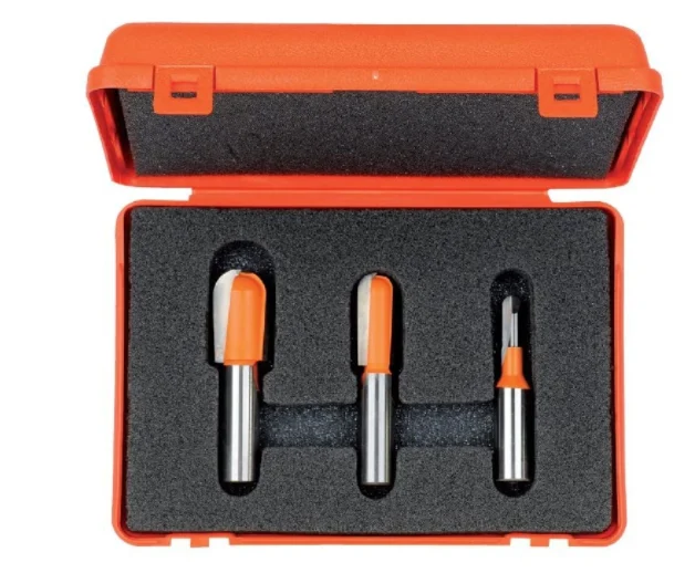 CMT 814.001.11,3 Piece Round Nose Bit Sets