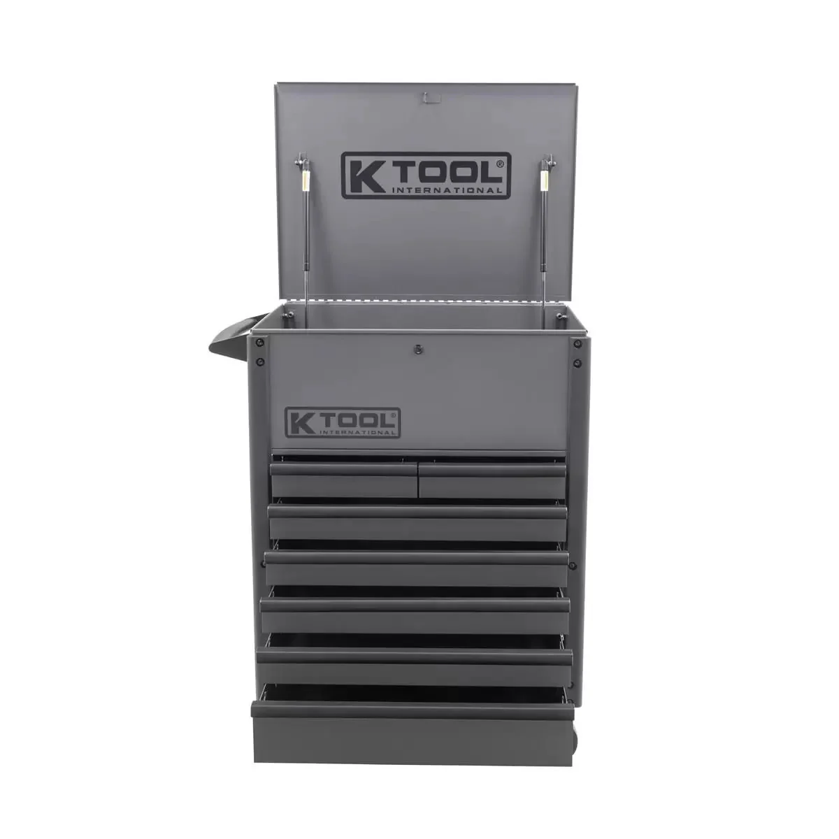 K Tool International Premium 7 Drawer 750 lb. Service Cart Grey