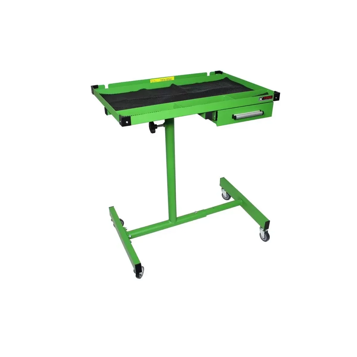 K Tool International 30" Adjustable Work Table Matte Green