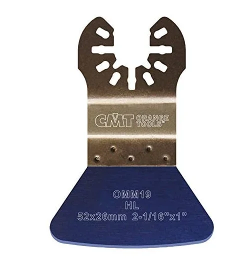 CMT OMM19-X5,52mm Rigid Scraper for all materials,5 Piece Pack