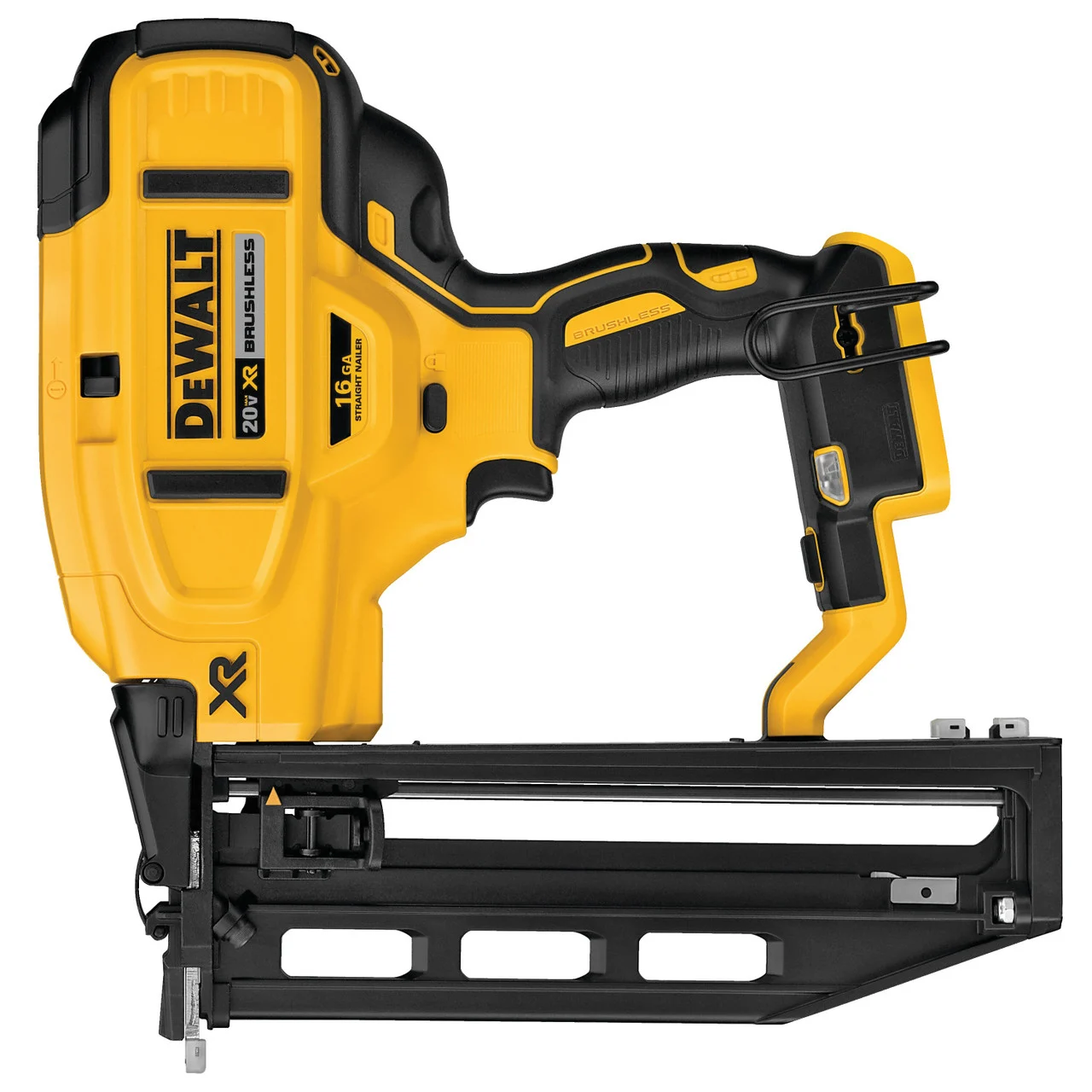 20V MAX* XR 16 GA CORDLESS STRAIGHT FINISH NAILER (TOOL ONLY) DCN662B