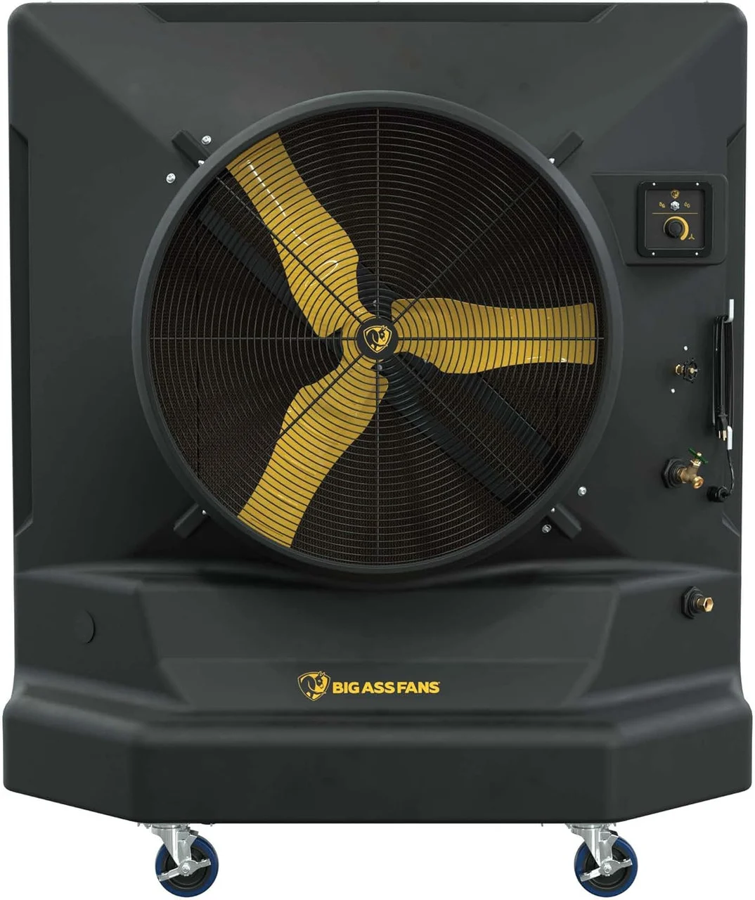 Portable Evaporative Cooler 6,400/9,700 cfm, 46 gal, Direct Drive