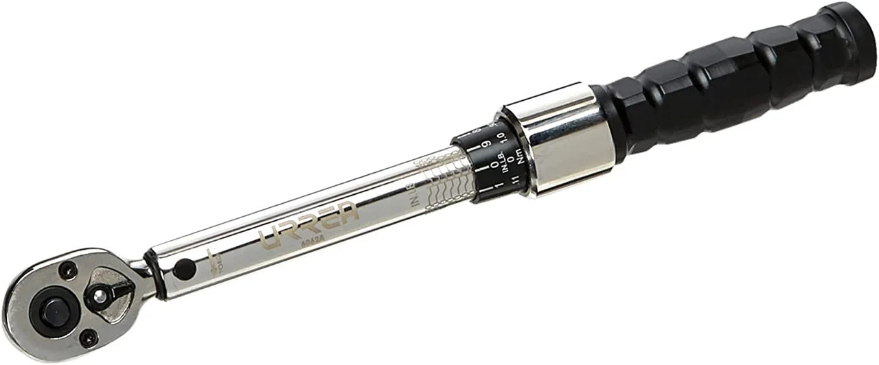 Urrea 6062A Click torque Wrench with Rubber Grip in-lb