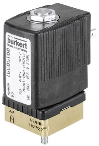 SFB Brass 24VUC Solenoid Valve Burkert 6013 278621